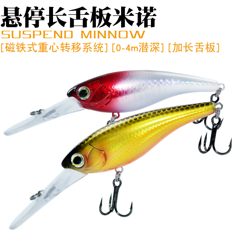 Fishing Lure Jerkbait - Suspending Minnow Angelköder 6g 10g Explorers
