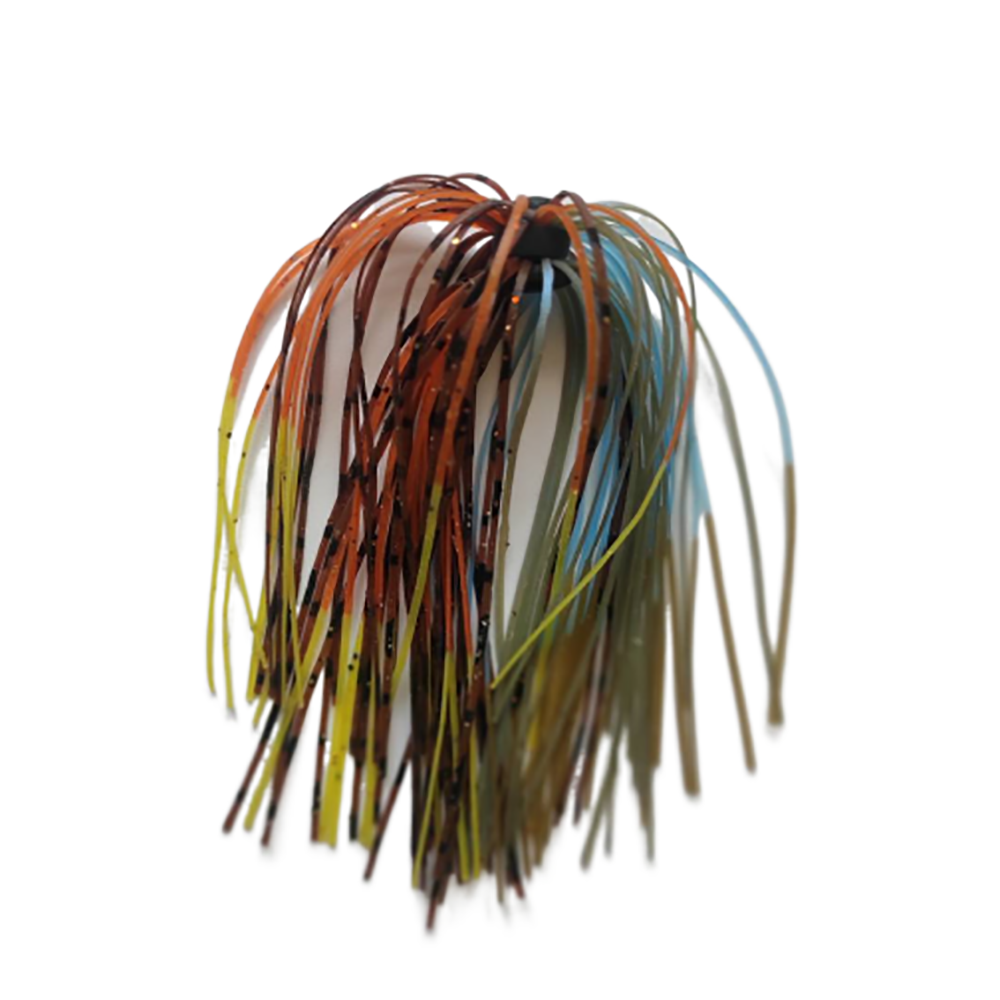 Fishing Lure Buzzbait - 8 Bündel mit 50 Silikon-Jigröcken, Angelzubehör