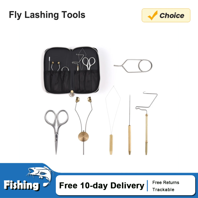 Fishing Lure Kit - Fliegen binde werkzeuge Combo Kit Peitsche