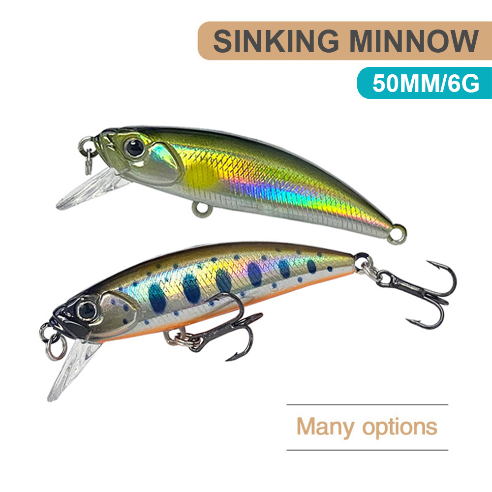 Fishing Lure Jerkbait - 5 cm 6g Angeln Lockt Sinking