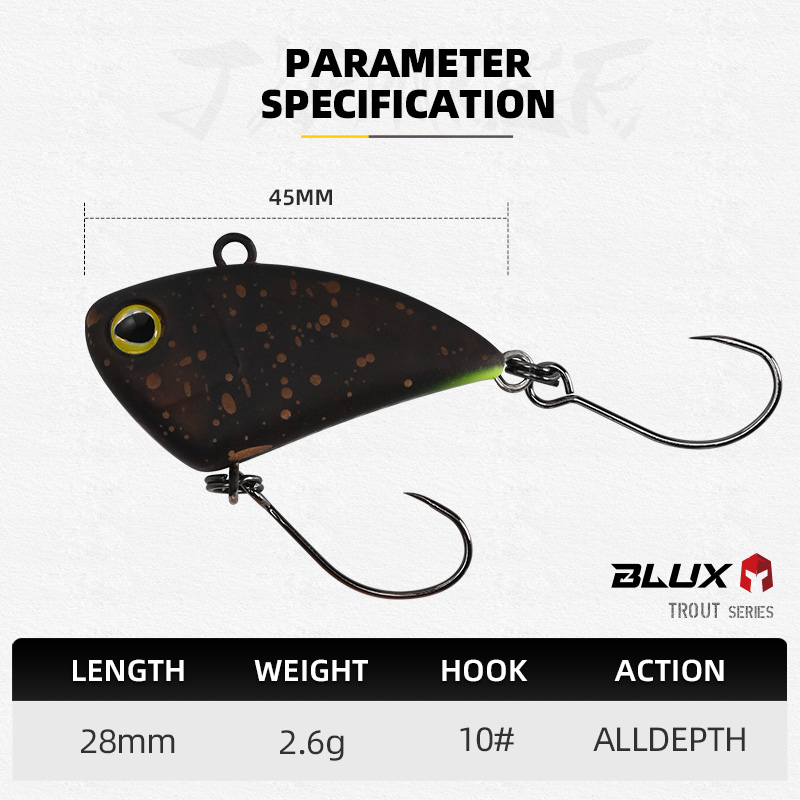 BLUX Tapdancer 28 mm 2,6 g Min – Fishing Lure Crankbait Bewertung und Preis