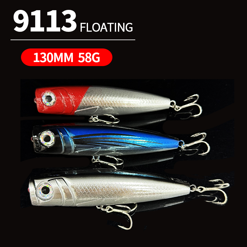 130mm 58g Big Popper Angelköde – Fishing Lure Jerkbait Bewertung und Preis