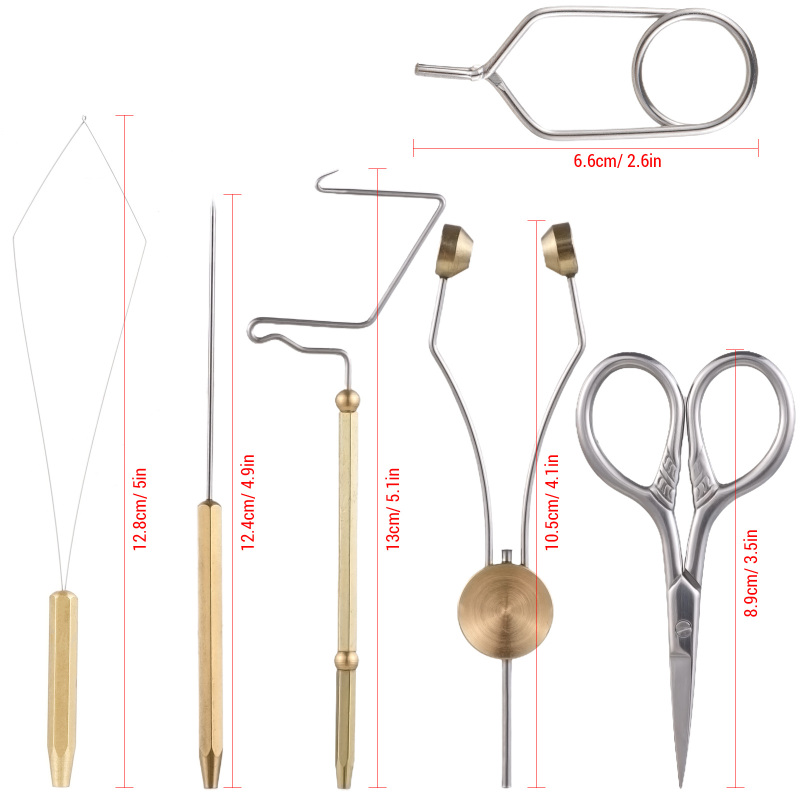 Fliegen binde werkzeuge Combo  – Fishing Lure Kit Bewertung und Preis