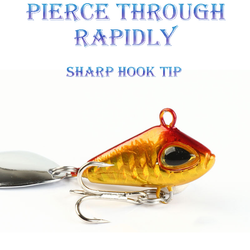1 Stück 6/11/18/22 g VIB Wobbl – Fishing Lure Spinnerbait Bewertung und Preis