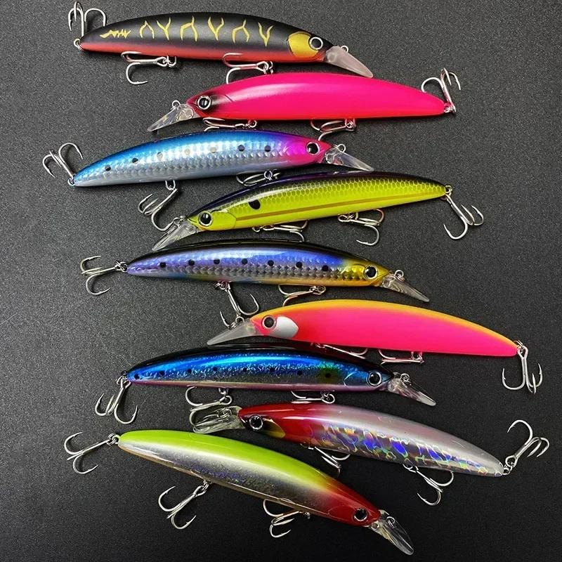 Schwimmende Minnow-Angelköder, – Fishing Lure Spoon Bewertung und Preis