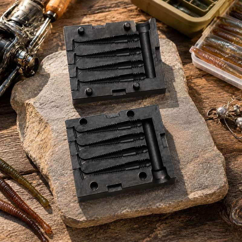 2-Zoll-Weichköder-Gießform, DI – Fishing Lure Kit Bewertung und Preis