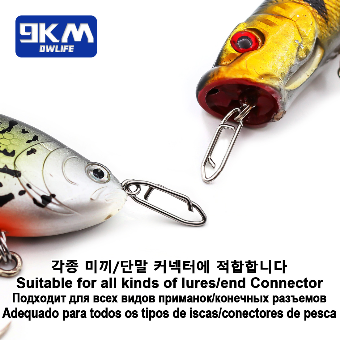 9KM Angeln Snap Kit 110 stücke – Fishing Lure Kit Bewertung und Preis
